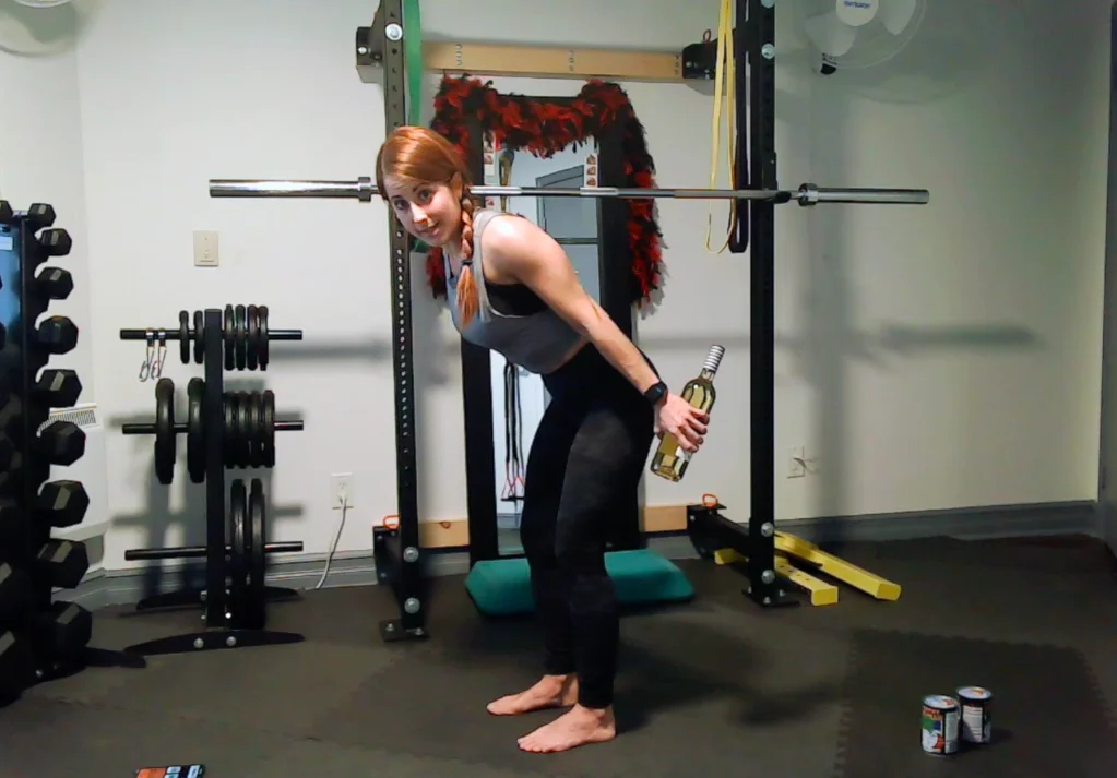 Wine Bottle Upper Body Workout @ Home!